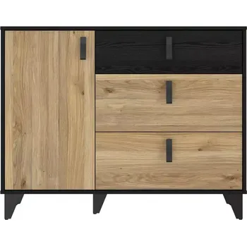 Kancelářská sestava Komód Liona LYAK221-M688 dub mauvella /dub cabezone