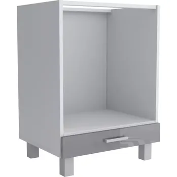 Kuchyňská Skříňka Lucjan 60d gaz lux šedá