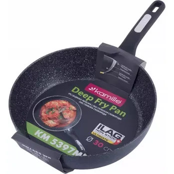 Pánev Pánev hluboká mramorová 30*8cm 5397 Kamille