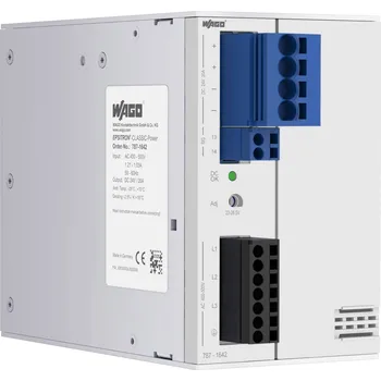 spínaný zdroj WAGO 787-1642 síťový zdroj na DIN lištu 24 V 20 A 480 W Počet výstupů:1 x Obsah 1 ks