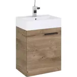 Skříňka s umyvadlem Mini 45 dub canela