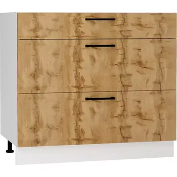 Kuchyňská skříňka Kuchyňská skříňka Bono D90pc S/3 dub wotan