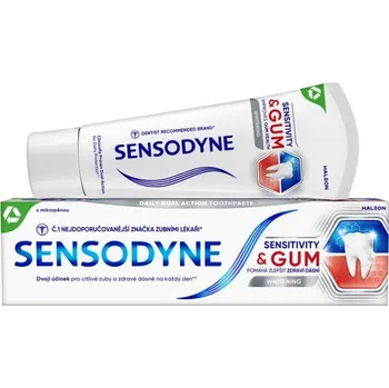 zubní pasta Sensodyne Sensitivity & Gum Whitening zubní pasta 75 ml