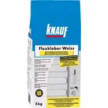 Flexibilní cementové lepidlo na obklady a dlažbu Knauf Flexkleber C2TE S1 bílé mrazuvzdorné 5 kg