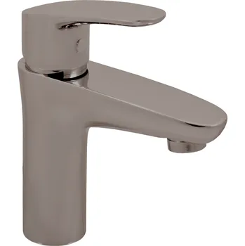 Vodovodní baterie AMUR - Umyvadlová baterie bez výpusti, Metal Grey - kartáčovaná AM726.0MGK, RAV Slezák Barva: METAL GREY - kartáčovaná, Rozměr: 3,8"