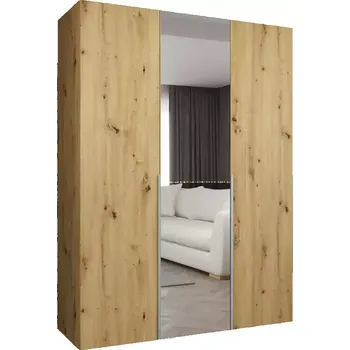 Předsíňová stěna Skříň Alicante II 150 artisan stříbrná