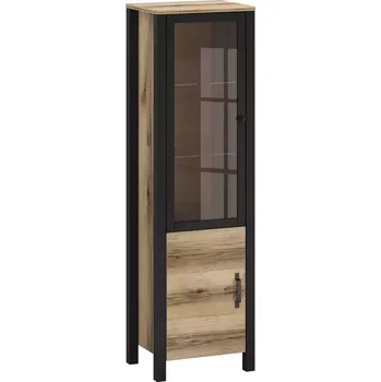 Vinotéka Vitrína Derby A Light + Black