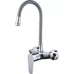 Baterie dřezová nástěnná Porto šedá