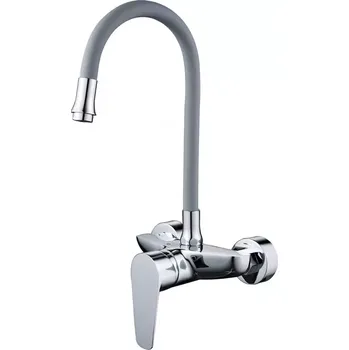 Vodovodní baterie Baterie dřezová nástěnná Porto šedá