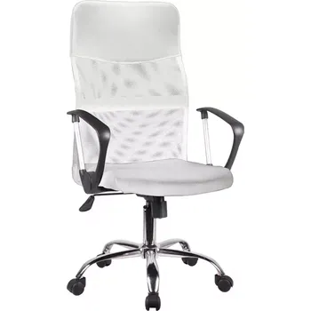 Kancelářská sestava Kancelářská židle Mizar 2501 white/chrome