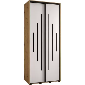 Předsíňová stěna Skříň 45 Canaris 12 110 artisan/bílá/černá