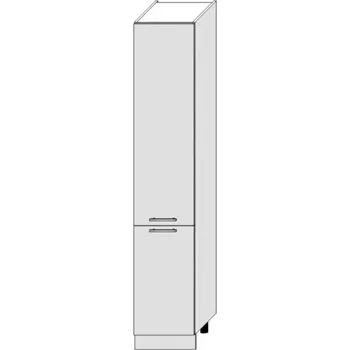 Kuchyňská skříňka Kuchyňská Skříňka Bono D40sł 2133 Pl 2fr bílá alaska/bílá