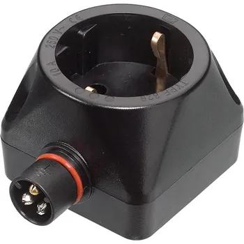 Elektrická zásuvka PlugIn zásuvka DEFA pro výtápění interiéru DEFA TERMINI A460829