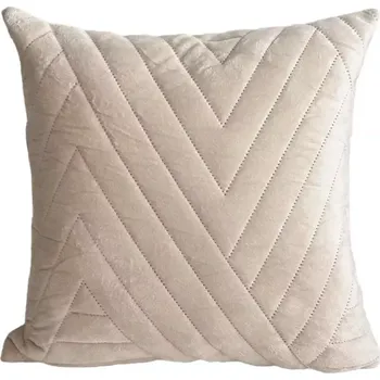 Povlak na polštářek Povlak na polštář Lili RQ-191 40x40 cm tmavě béžový