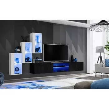 Obývací stěna Obývací Stěna Switch Xxii Bílý/Černá