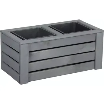 Truhlík Truhlík Kwartet II šedý