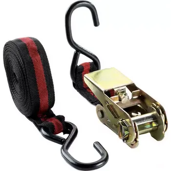 Auto-moto Popruh s ráčnou a hákem 5 m TUV