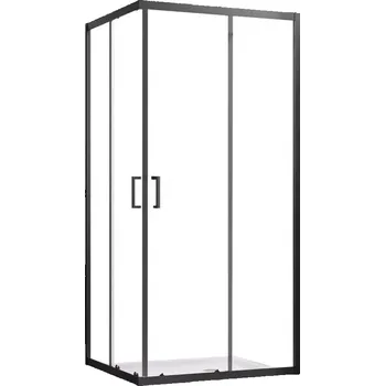 Sprchový kout čtvercový Mika 80x80x190 black
