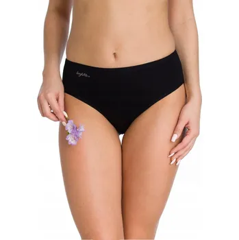 Kalhotky Key dámské kalhotky bavlna LPC 010 černé 2-balení L