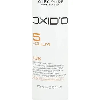 Barva na vlasy Alfaparf Milano Oxid'o 5 Volumi 1,5% - Vyvíjecí emulze pro všechny typy vlasů 1000 ml