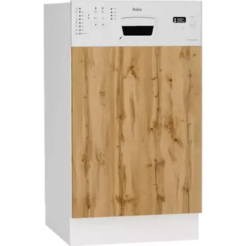 Kuchyňská skříňka Dvířka pro vestavnou myčku Bono 45po dub wotan