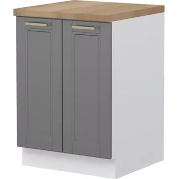 Kuchyňská Skříňka Tara R-60-2k/4 graphite mat