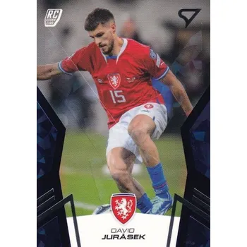 Sběratelský sportovní předmět insert RC karta DAVID JURÁSEK 2024 Hrdí Lvi Rookie Blue číslo 12