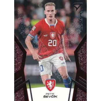 Sběratelský sportovní předmět paralel karta PETR ŠEVČÍK 2024 Hrdí Lvi Red číslo 27