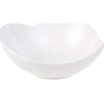 Salátová Mísa mísa Ambition Salsa Leaf bílá 15 cm