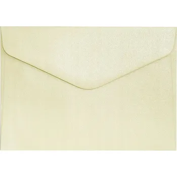 Obálka PERLOVÉ OBÁLKY C6 krémové SADA 10 kusů GALERIE PAPÍRU obálky PAPÍROVÉ