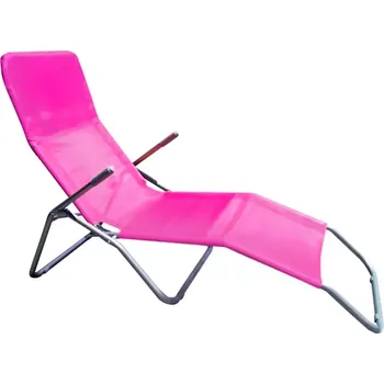 Zahradní lehátko Zahradní lehátko D-054 růžové