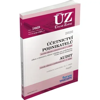ÚZ 1669 / Účetnictví podnikatelů, Audit, 2026