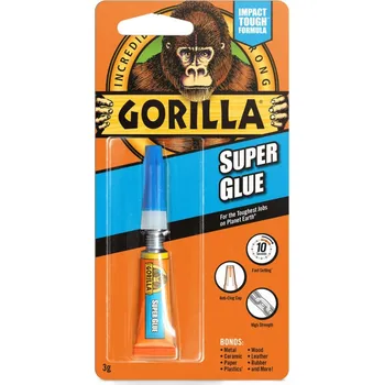 Průmyslové lepidlo Lepidlo Gorilla Super Glue 3 g