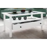 VCM Konferenční stolek Lingis L, bílý 487579