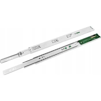 Nábytkové kování Kuličková pojezdová lišta GTV Versalite Plus+ s tlumením dovírání plný výsuv L300 40 kg