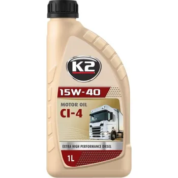 Motorový olej K2 15W-40 CI-4 1L