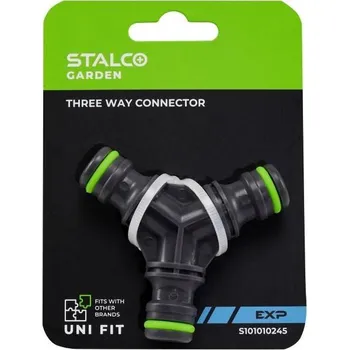Hadicová spojka Spojka rychlospojek, propojovací, tříramenná EXP, STALCO GARDEN
