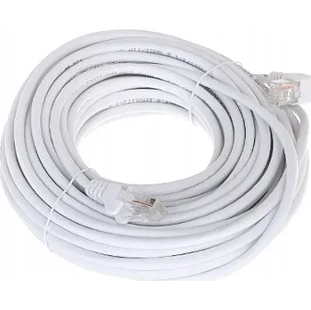 Síťový kabel Patch kabel Delta U/UTP 5e RJ45 / RJ45 15 m bílý
