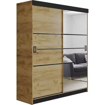 Kancelářská sestava Skříň Retro 138 4l Craft / Přední Craft