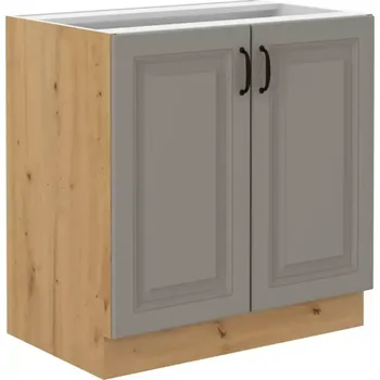 Kuchyňská Skříňka Stilo claygrey/artisan 80D 2F BB