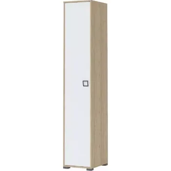 Dětský pokoj Rohová Skříň 1D Kiki P1-BK/KI-15 beech/white