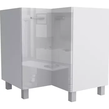 Kuchyňská skříňka Kuchyňská Skříňka Lucjan 90/90 dn lux bílá