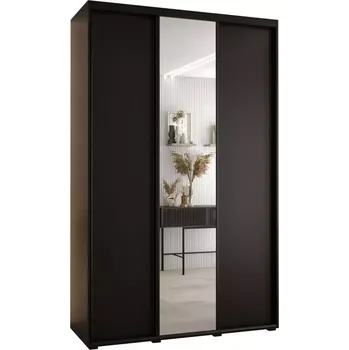 Předsíňová stěna Skříň 45 Canaris 3 170 černá/černá