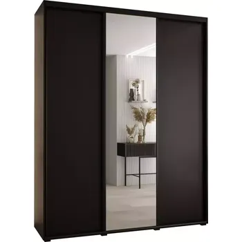 Předsíňová stěna Skříň 45 Canaris 3 200 černá/černá