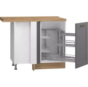 Kuchyňská skříňka Kuchyňská Skříňka Tara R-Ug-1kmcr/4 graphite mat