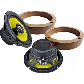 Reproduktor do auta Dvoupásmové reproduktory do auta Ground Zero GZTF 16