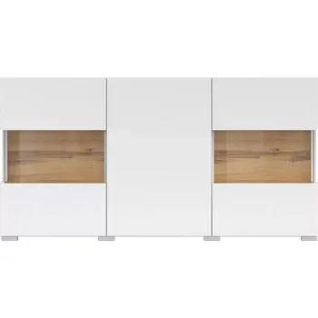 Kancelářská sestava Komoda Ava 3D 25 bílý/bílý