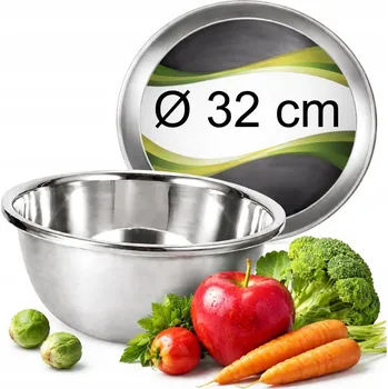 OCELOVÁ KUCHYŇSKÁ MÍSA Ø320 MM 32 CM BRUNBESTE