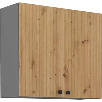 Kuchyňská Skříňka AVA dub artisan/antracit 80g-72 2f