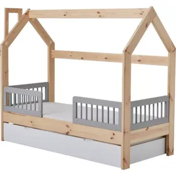 Ložnicová sestava Posteľ Domček 160x70cm Borovice